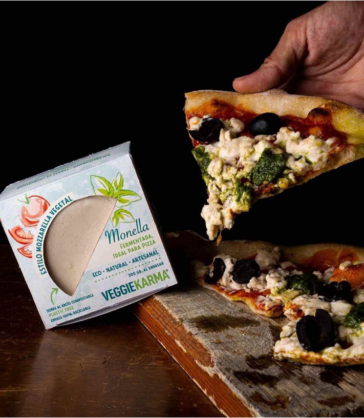 Vegan mozzarella style