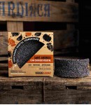 Vegan raw cheese alternative with plant based chorizo