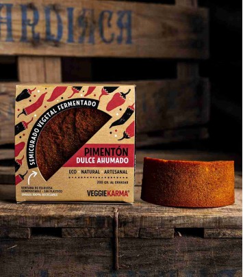 Plant based semi-cured with smoked sweet paprika