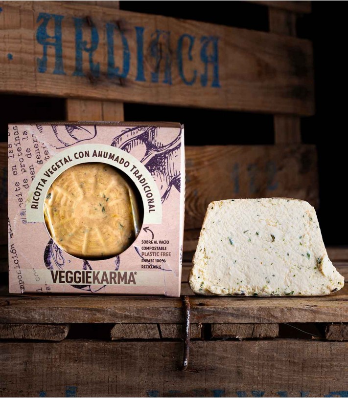 Vegan smoked ricotta