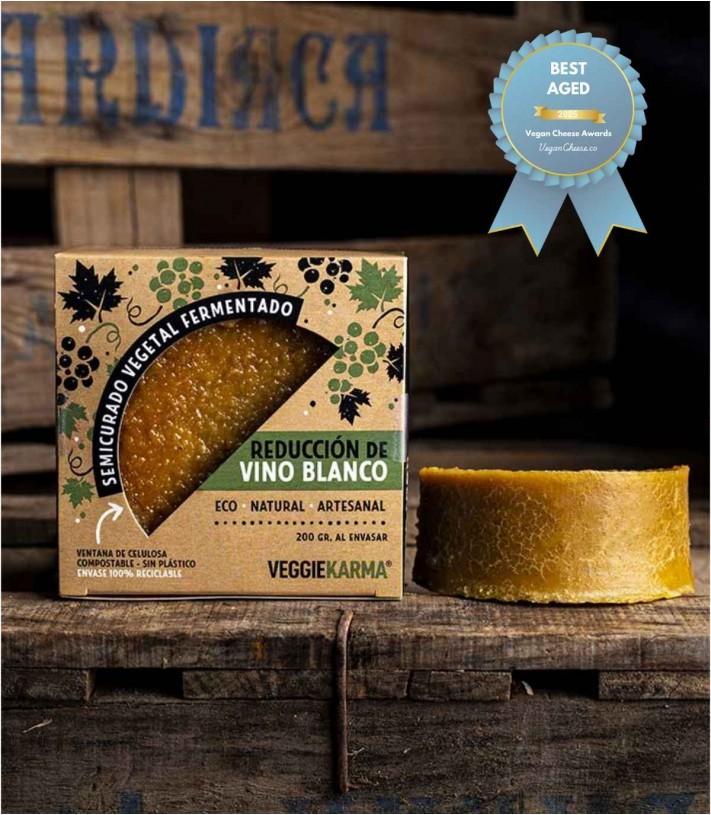 Vegan Semi-cured aged with white wine - 200g*